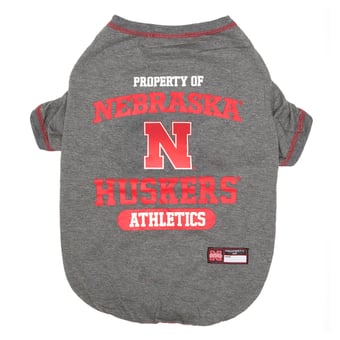 Pets First Nebraska Huskers Pet T-Shirt