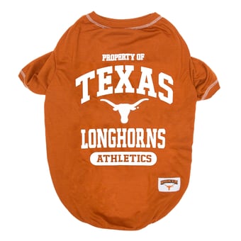 Pets First Texas Longhorns Pet T-Shirt