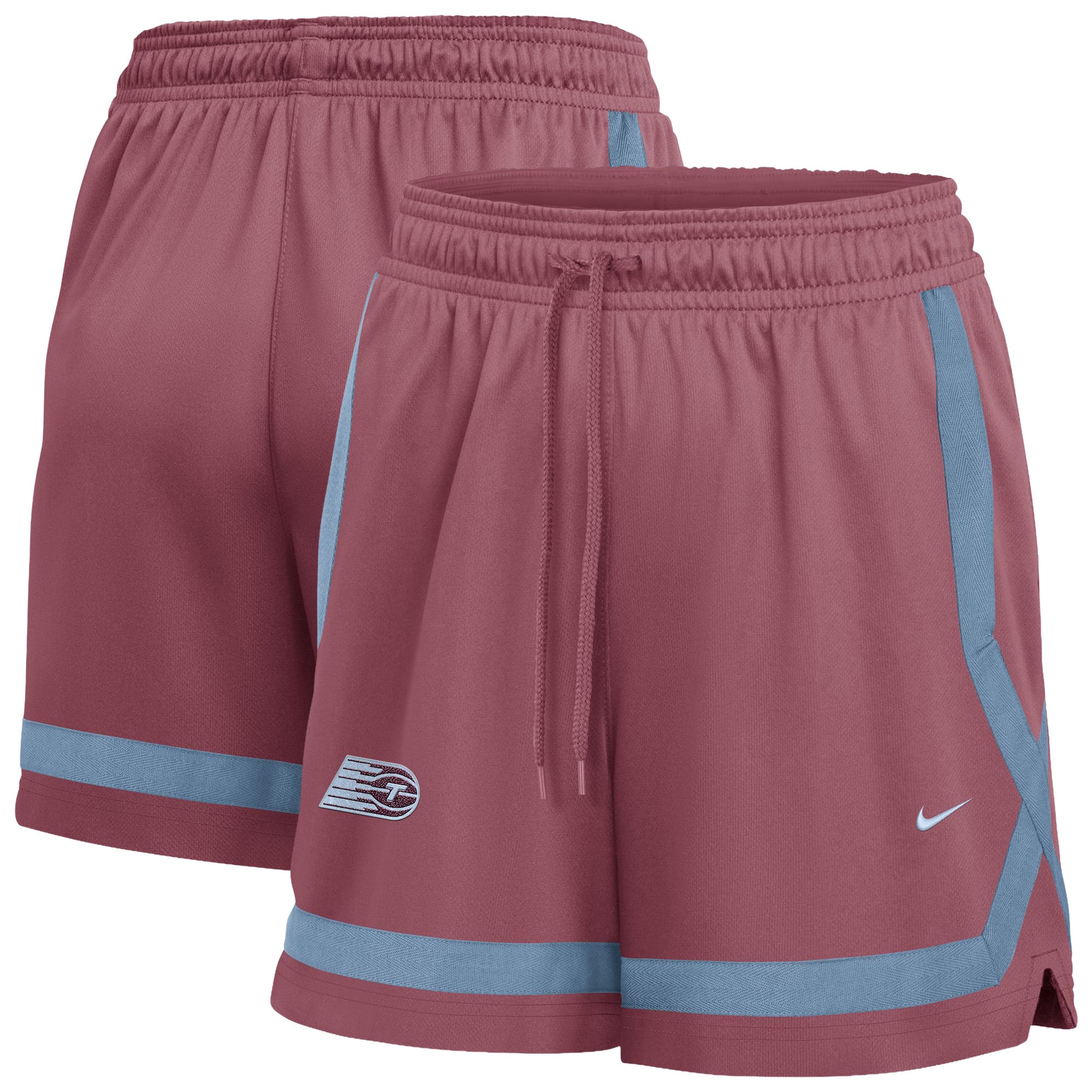 Women's Nike Bordeaux Toronto Tempo Studio Fleece 5" Shorts
