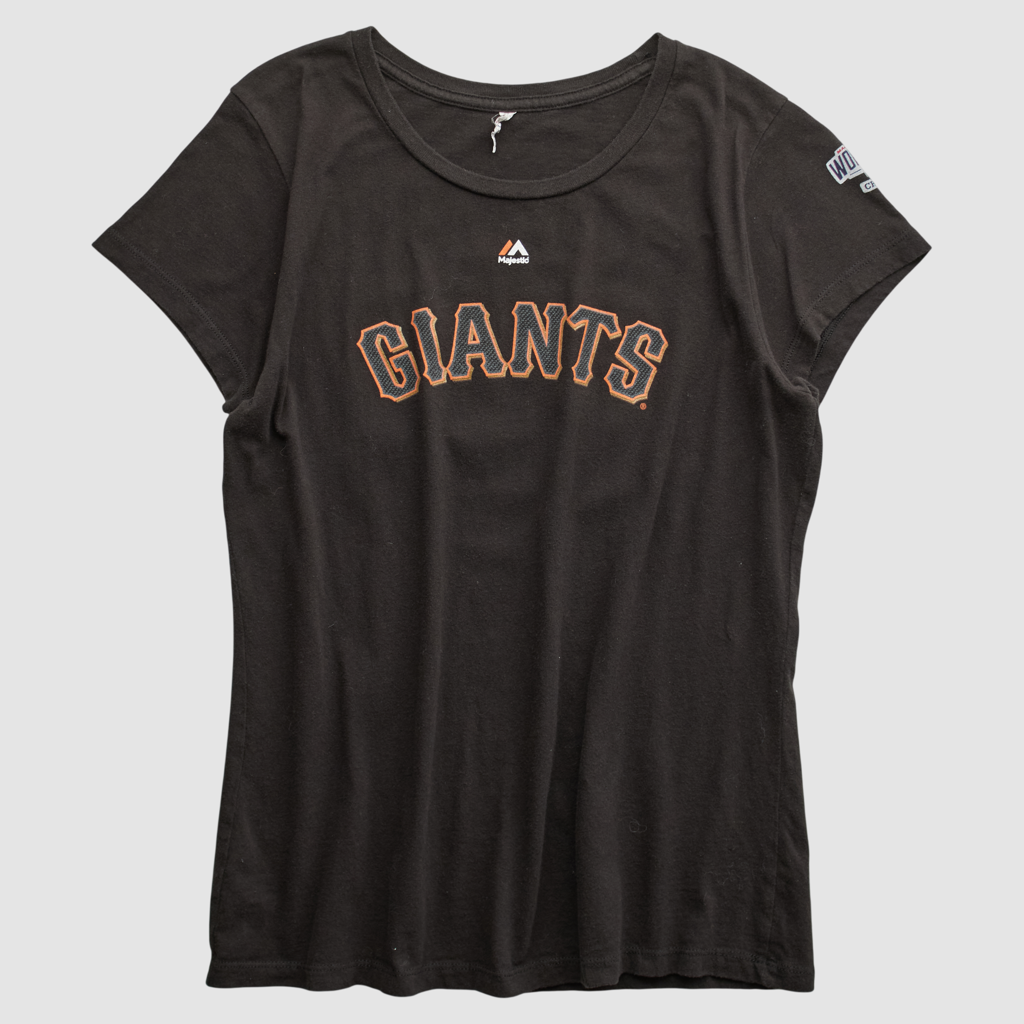 New York Giants Majestic 2014 T-shirt – Black – S by Fanatics Real Vintage