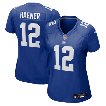 Women's Nike Jake Haener Royal New York Giants Team Game Jersey