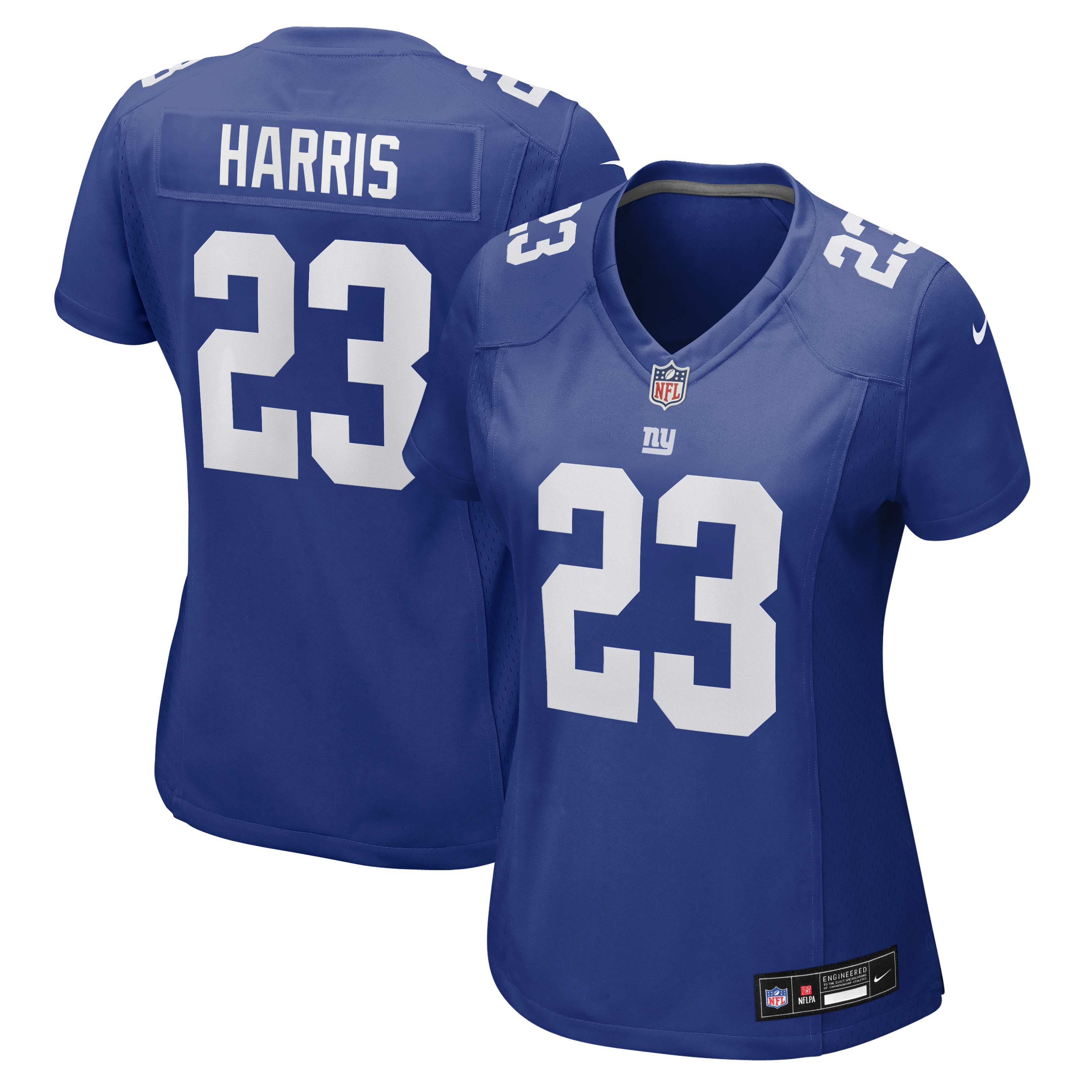 Women's Nike Najee Harris Royal New York Giants Team Game Jersey
