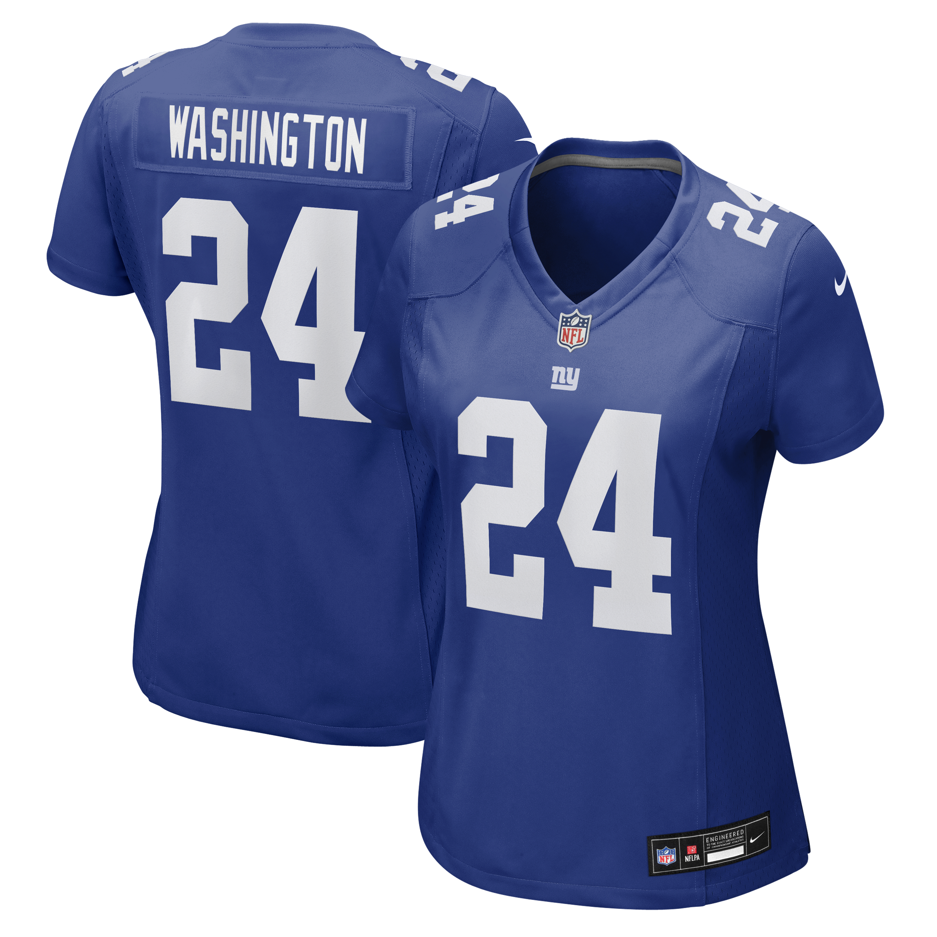 Women's Nike Ar'Darius Washington Royal New York Giants Team Game Jersey