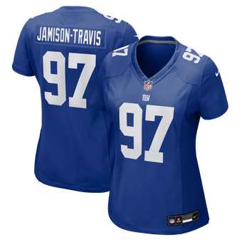 Women's Nike Bobby Jamison-Travis Royal New York Giants Team Game Jersey