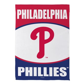 Philadelphia Phillies 12.5" x 28" Scoped Logo Double-Sided Suede Garden Flag