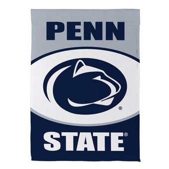 "Penn State Nittany Lions 29"" x 43"" Scoped Logo Double-Sided Suede House Flag"