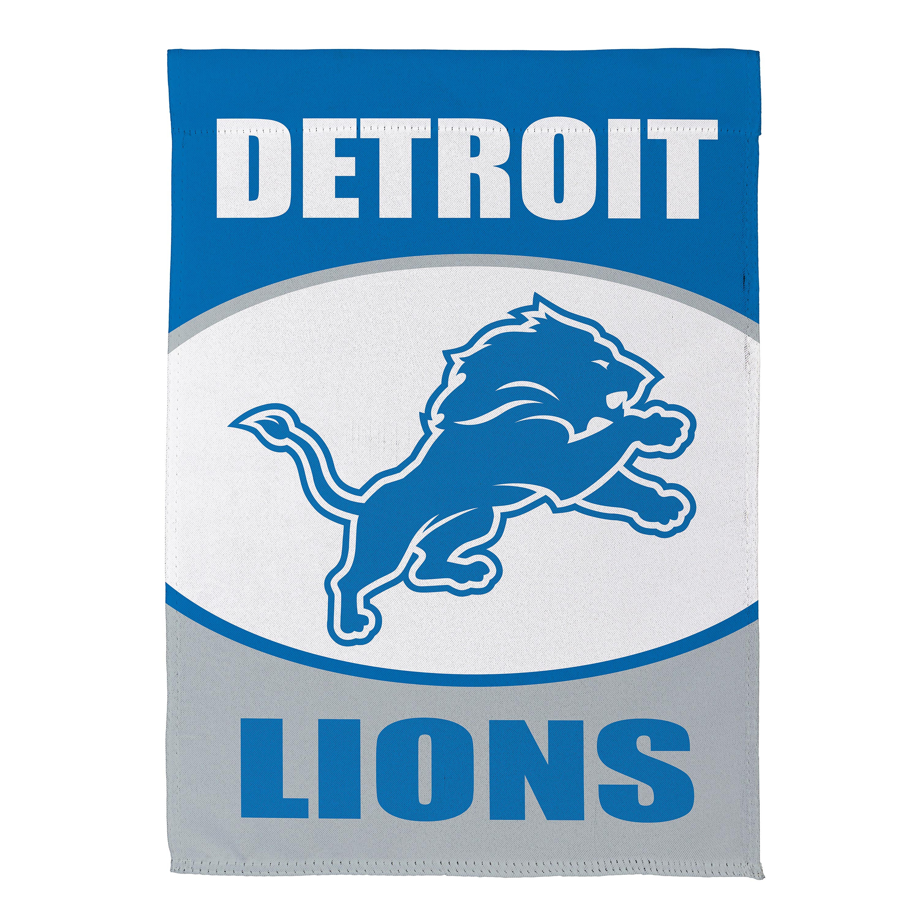 Detroit Lions 29" x 43" Scoped Logo Double-Sided Suede House Flag