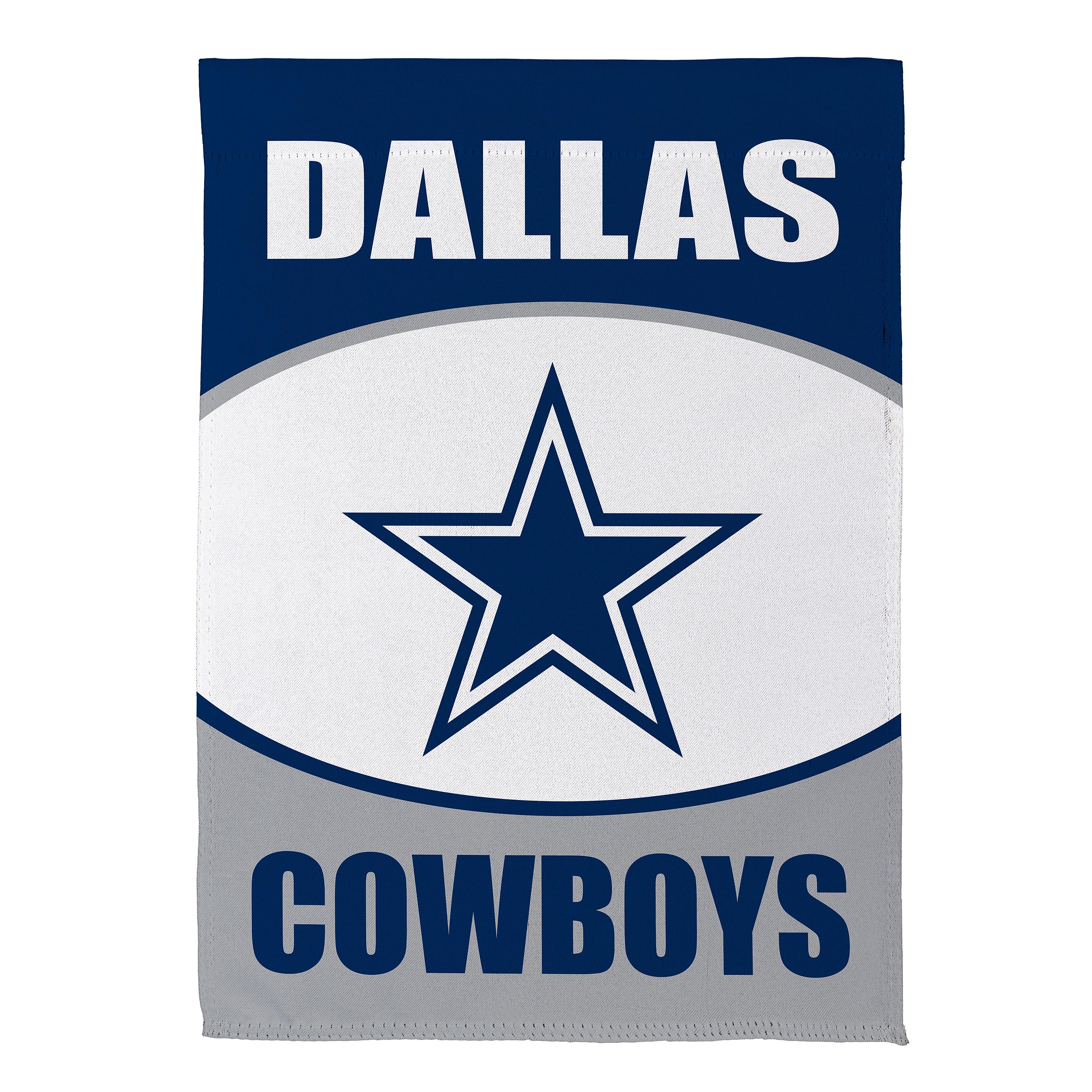 Dallas Cowboys 29" x 43" Scoped Logo Double-Sided Suede House Flag