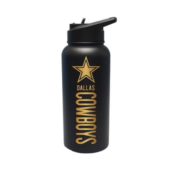 The Memory Company Dallas Cowboys 32oz. Stainless Steel Gold Lettering Tumbler