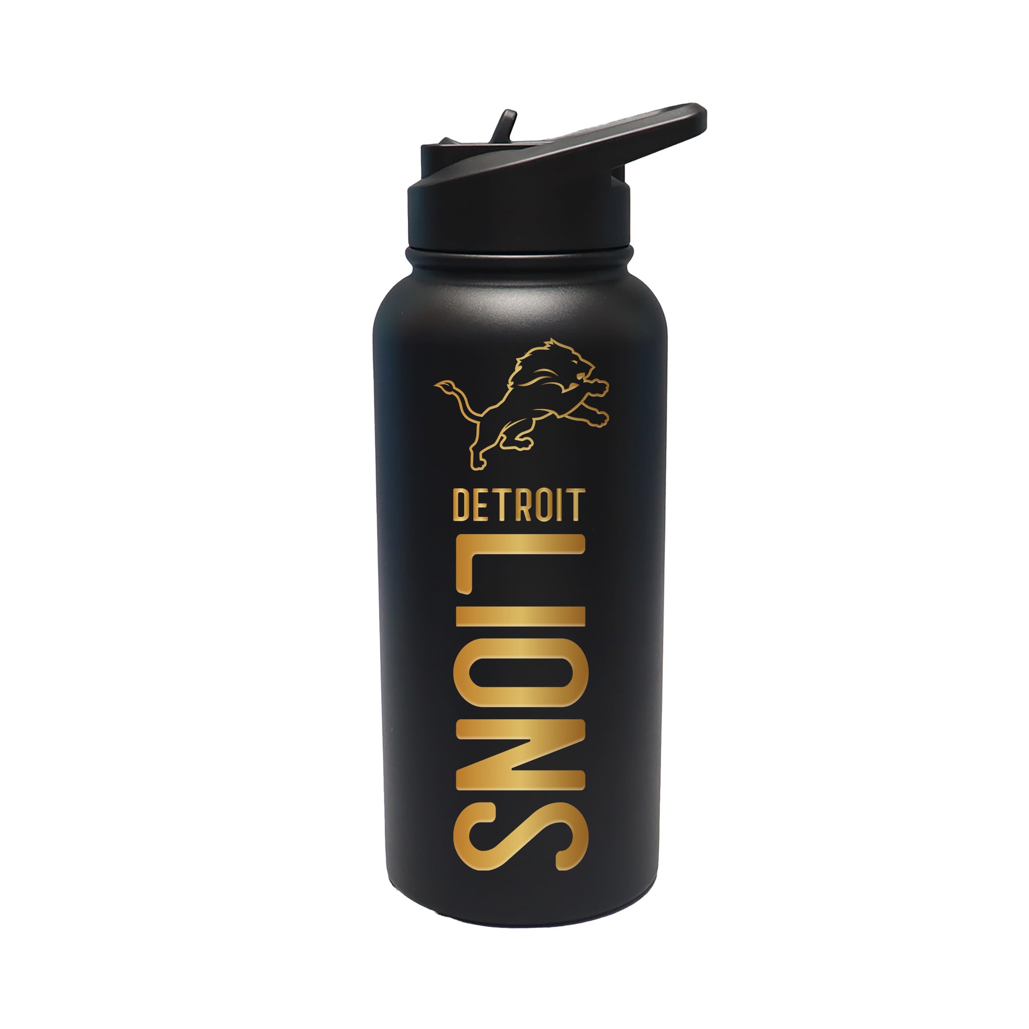 The Memory Company Detroit Lions 32oz. Stainless Steel Gold Lettering Tumbler