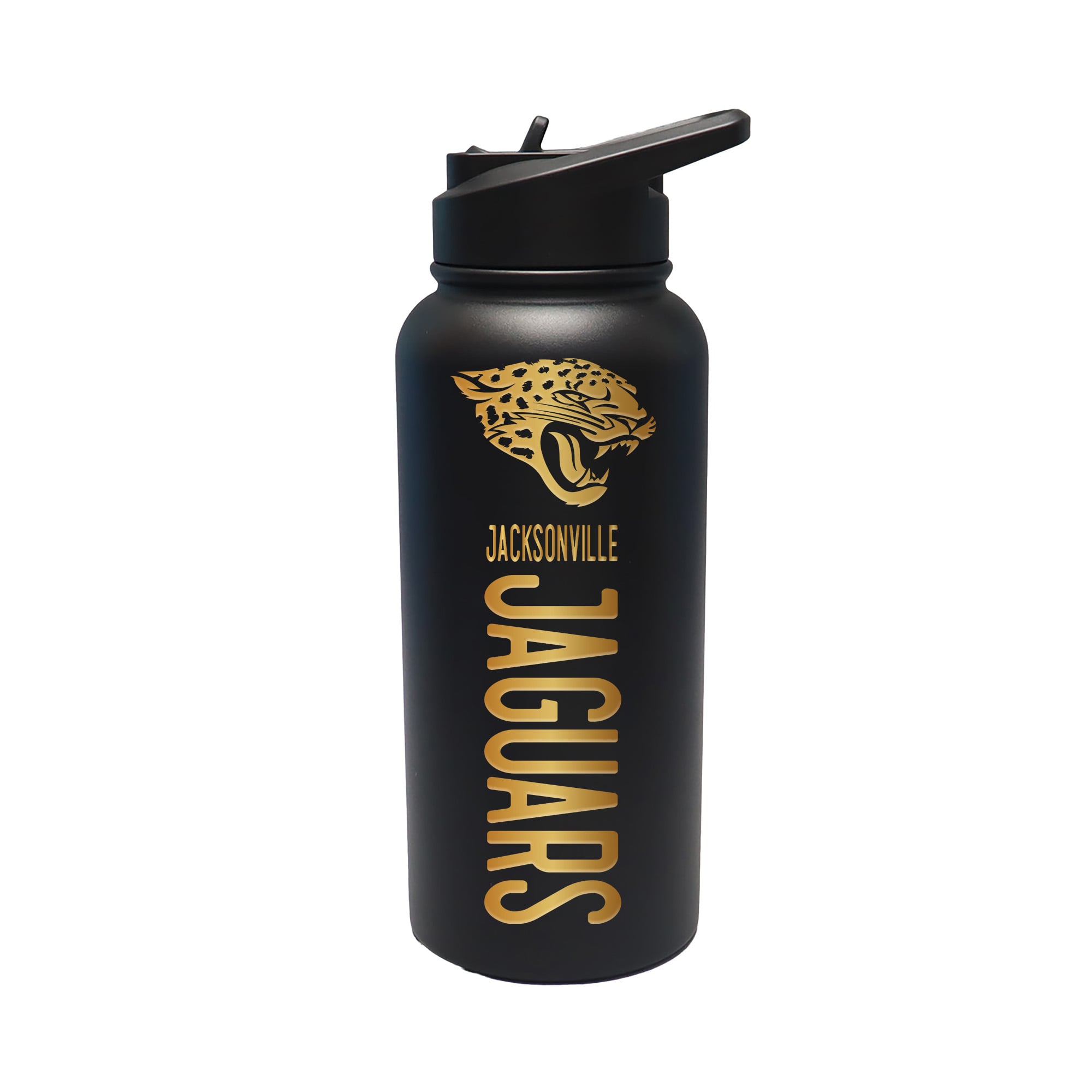 The Memory Company Jacksonville Jaguars 32oz. Stainless Steel Gold Lettering Tumbler