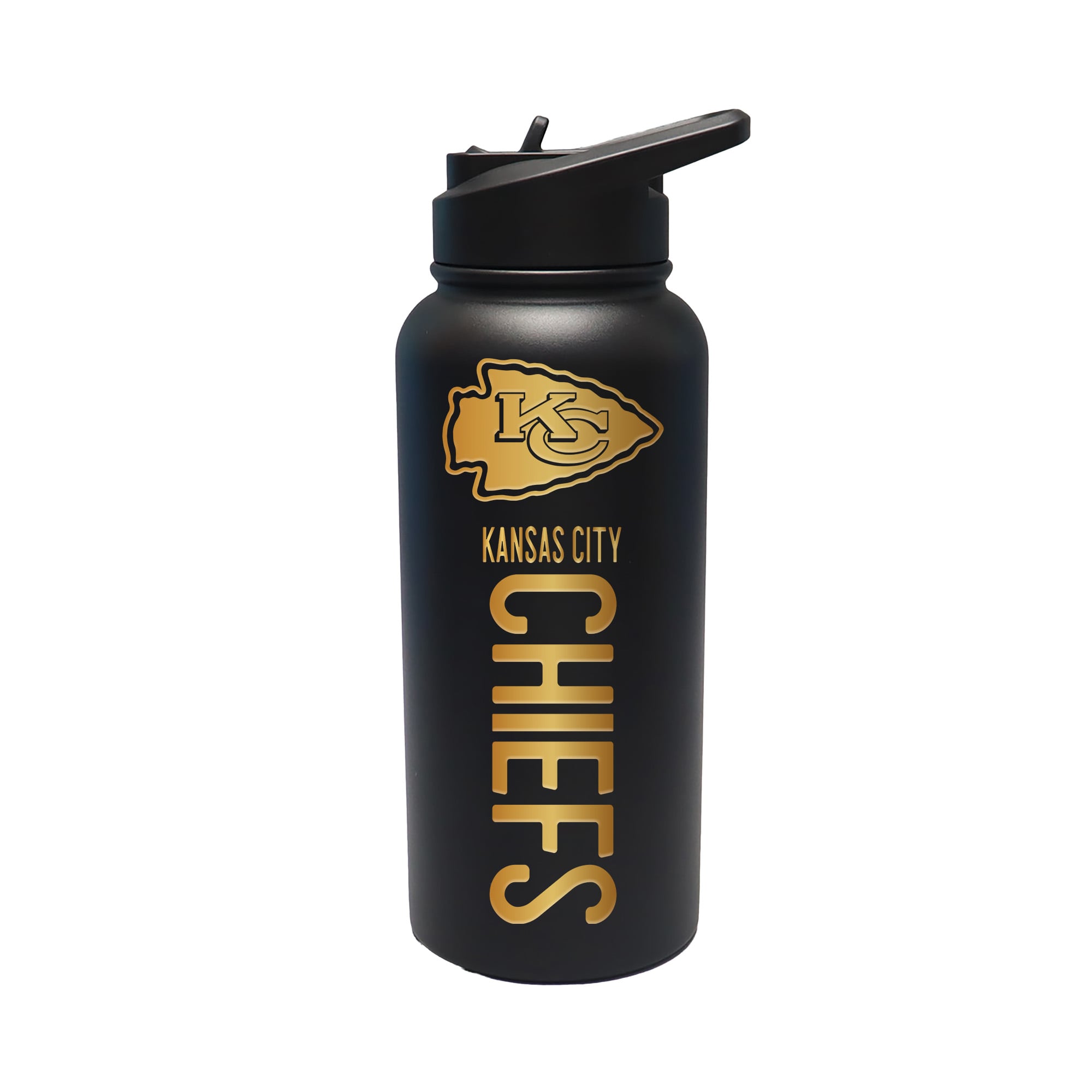 The Memory Company Kansas City Chiefs 32oz. Stainless Steel Gold Lettering Tumbler