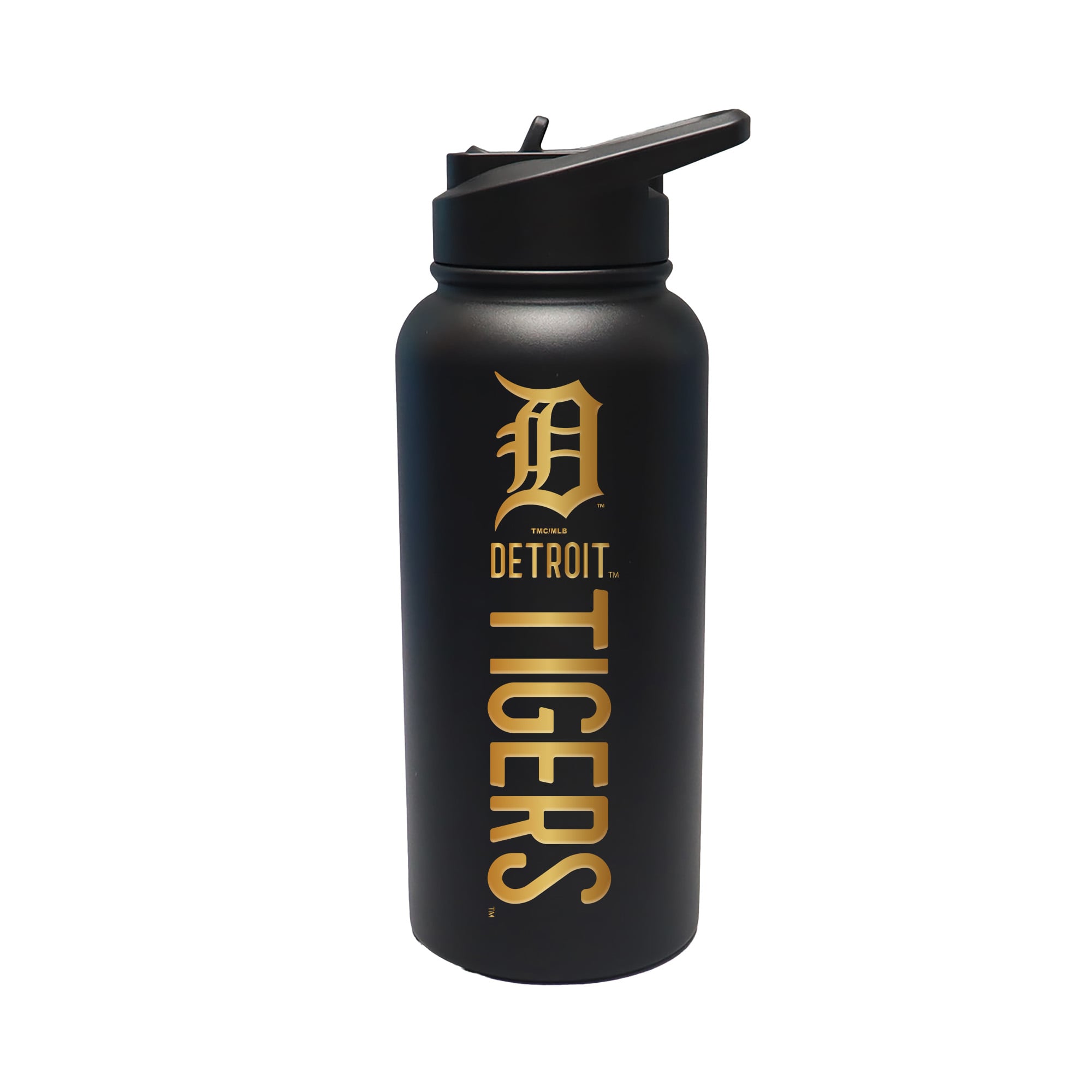 The Memory Company Detroit Tigers 32oz. Stainless Steel Gold Lettering Tumbler