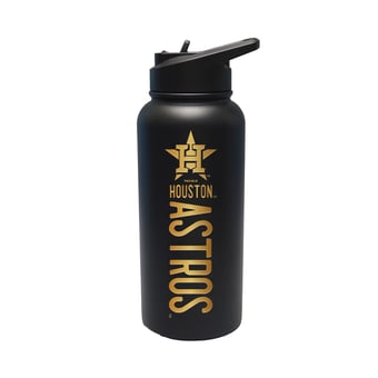 The Memory Company Houston Astros 32oz. Stainless Steel Gold Lettering Tumbler