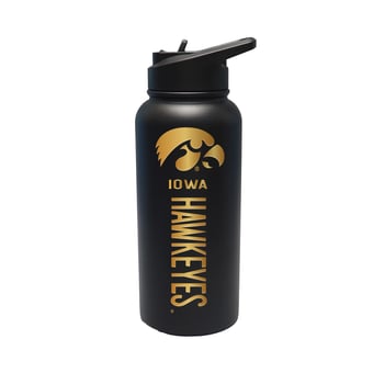 The Memory Company Iowa Hawkeyes 32oz. Stainless Steel Gold Lettering Tumbler