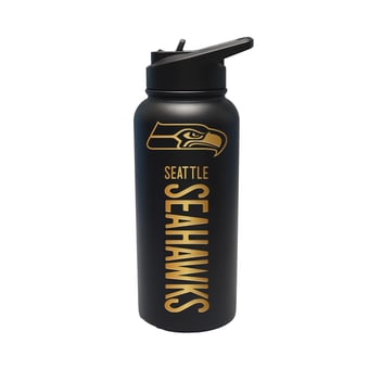 The Memory Company Seattle Seahawks 32oz. Stainless Steel Gold Lettering Tumbler