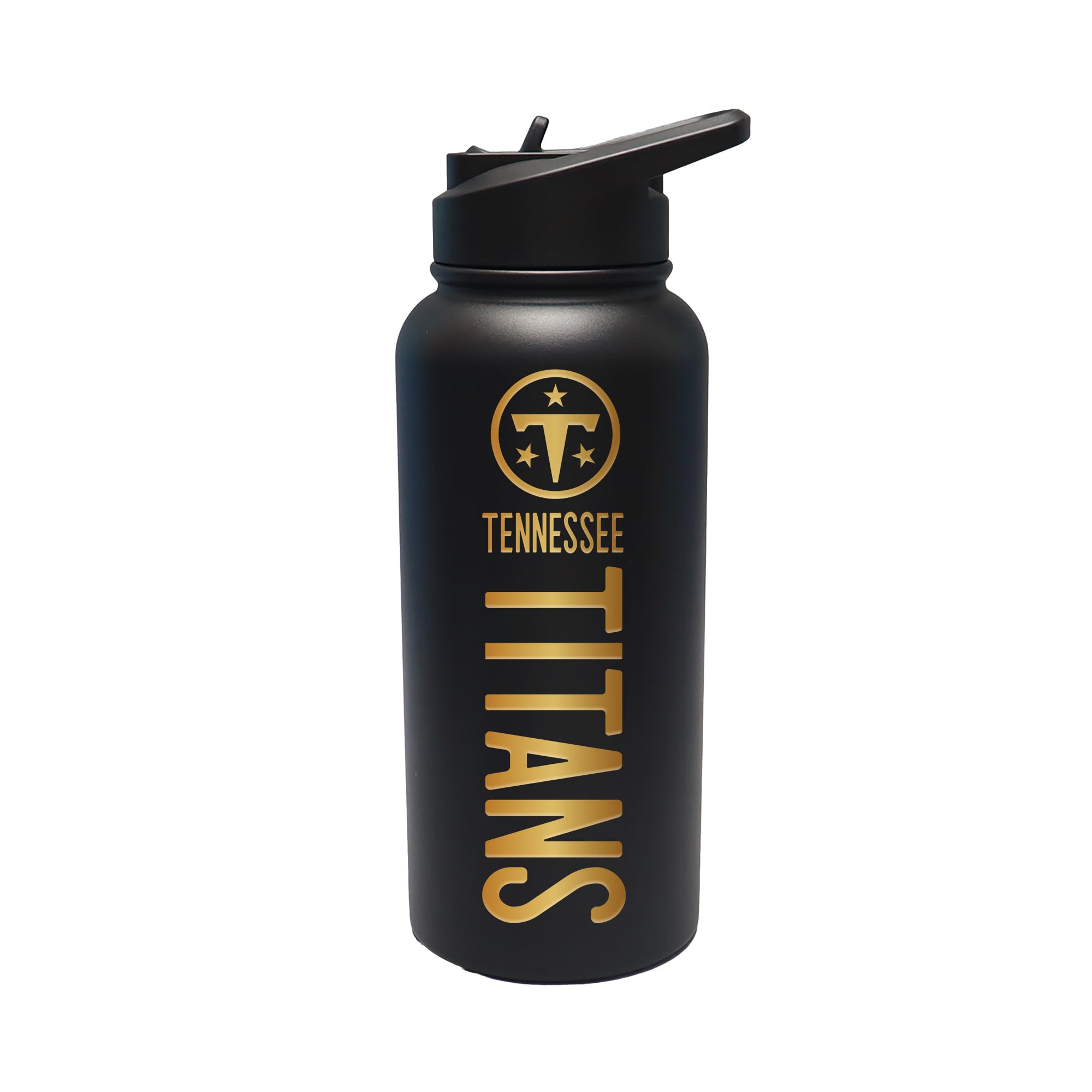 The Memory Company Tennessee Titans 32oz. Stainless Steel Gold Lettering Tumbler