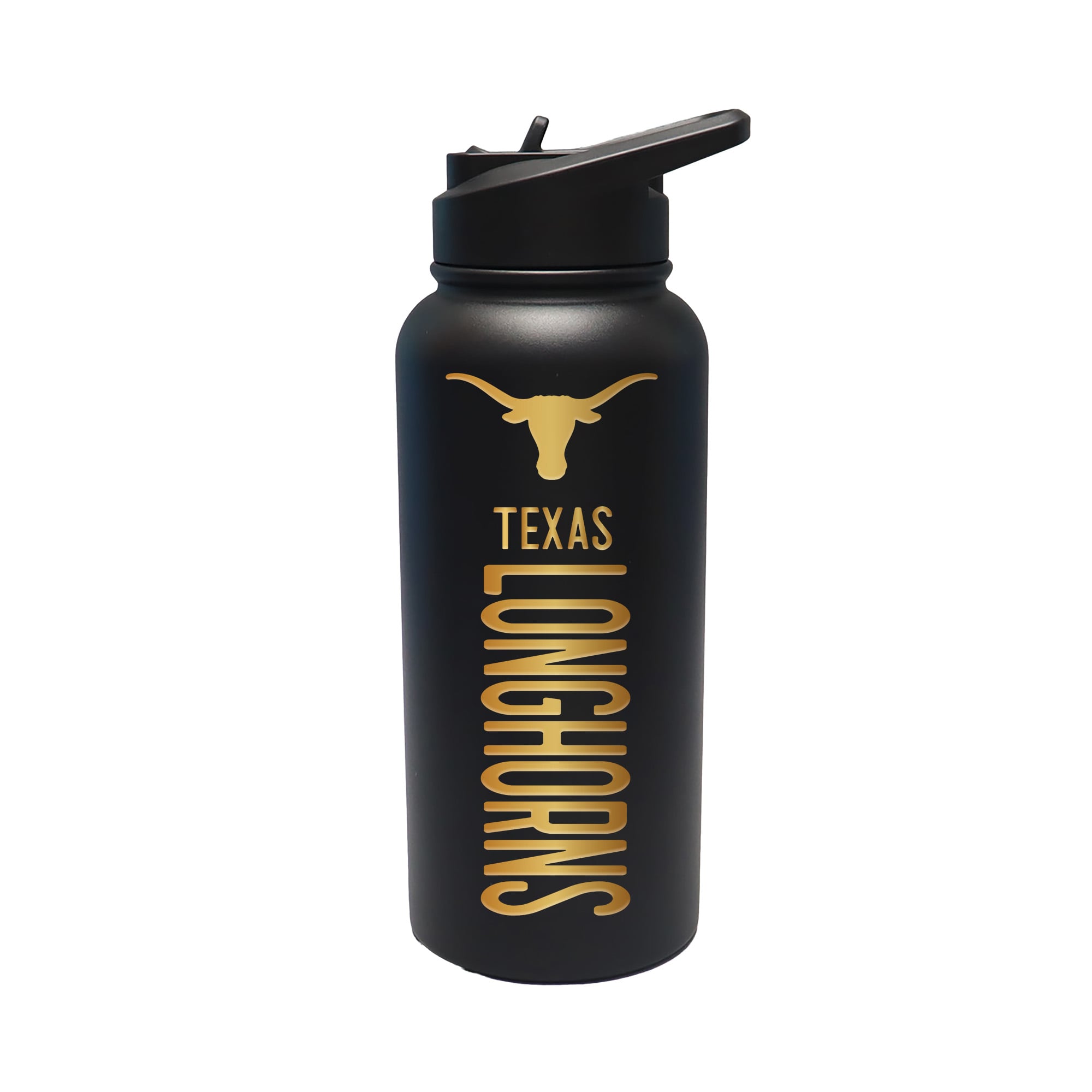 The Memory Company Texas Longhorns 32oz. Stainless Steel Gold Lettering Tumbler