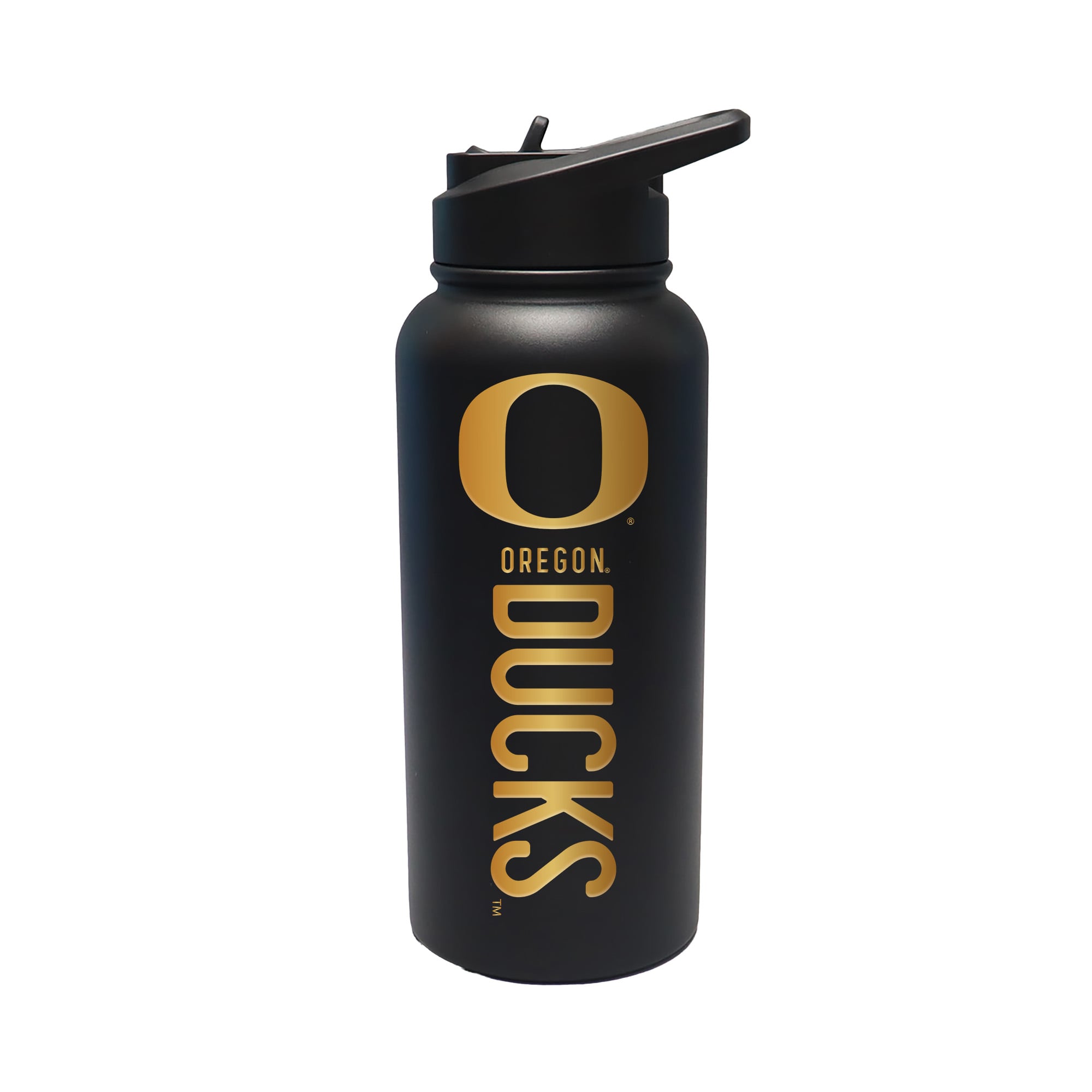 The Memory Company Oregon Ducks 32oz. Stainless Steel Gold Lettering Tumbler