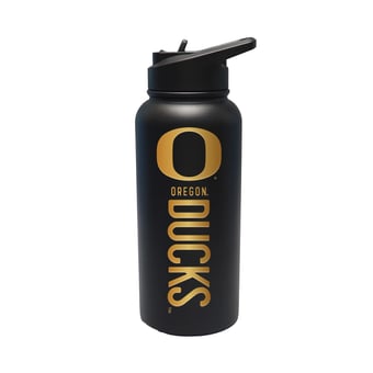 The Memory Company Oregon Ducks 32oz. Stainless Steel Gold Lettering Tumbler