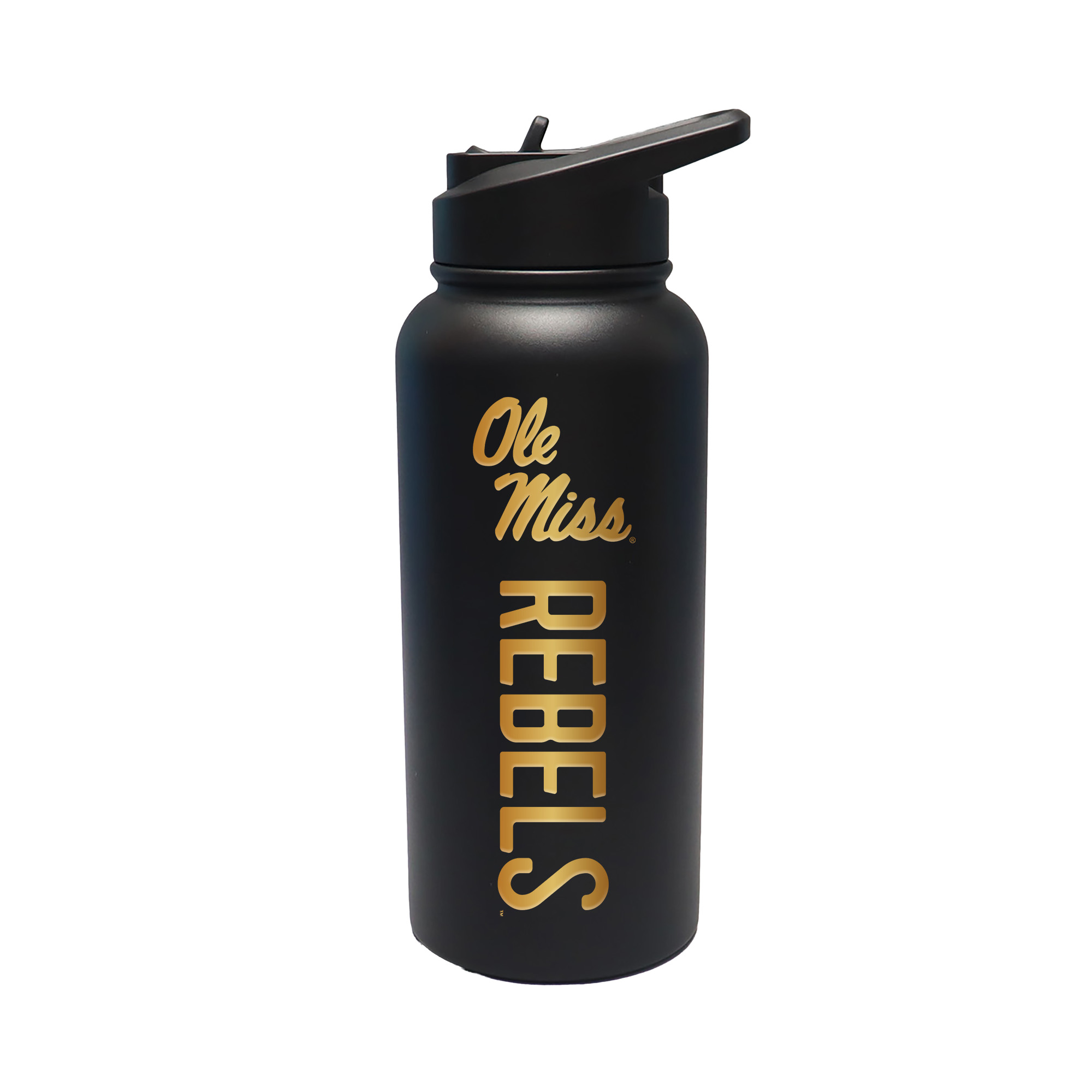 The Memory Company Ole Miss Rebels 32oz. Stainless Steel Gold Lettering Tumbler