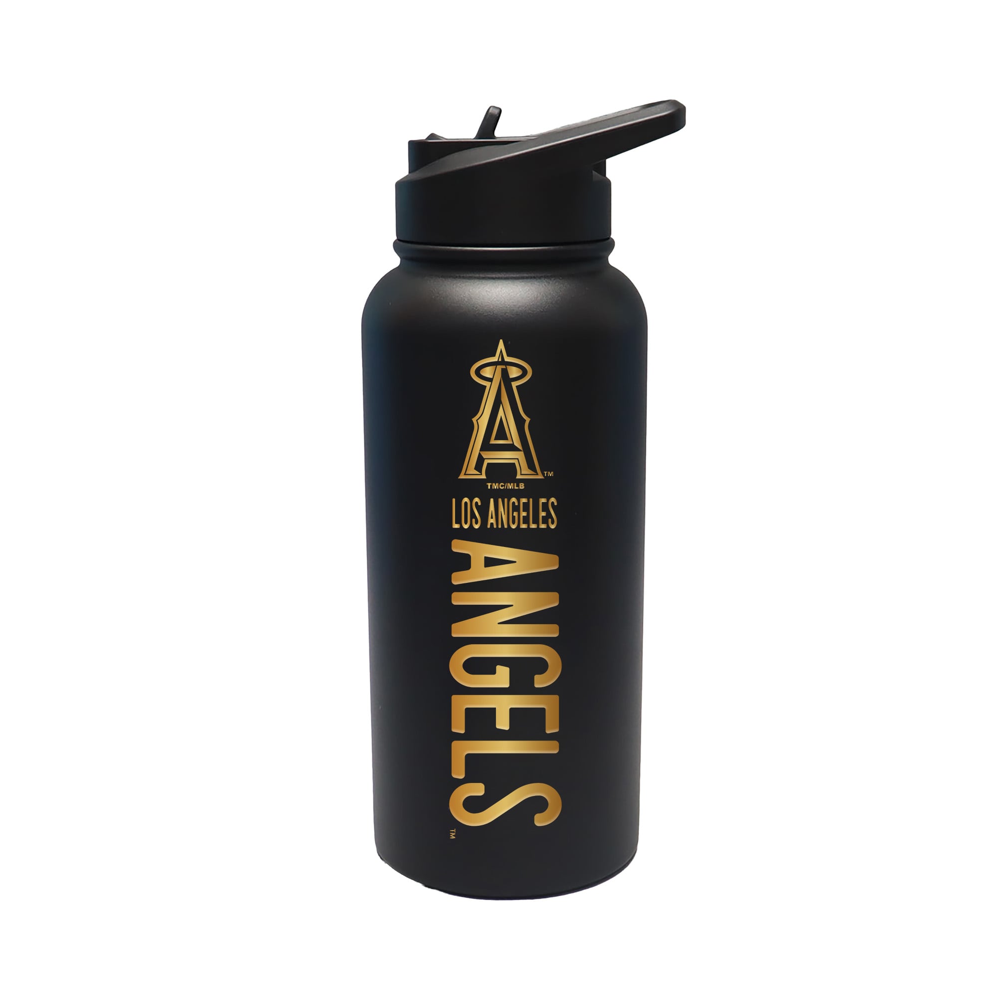 The Memory Company Los Angeles Angels 32oz. Stainless Steel Gold Lettering Tumbler