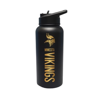 The Memory Company Minnesota Vikings 32oz. Stainless Steel Gold Lettering Tumbler