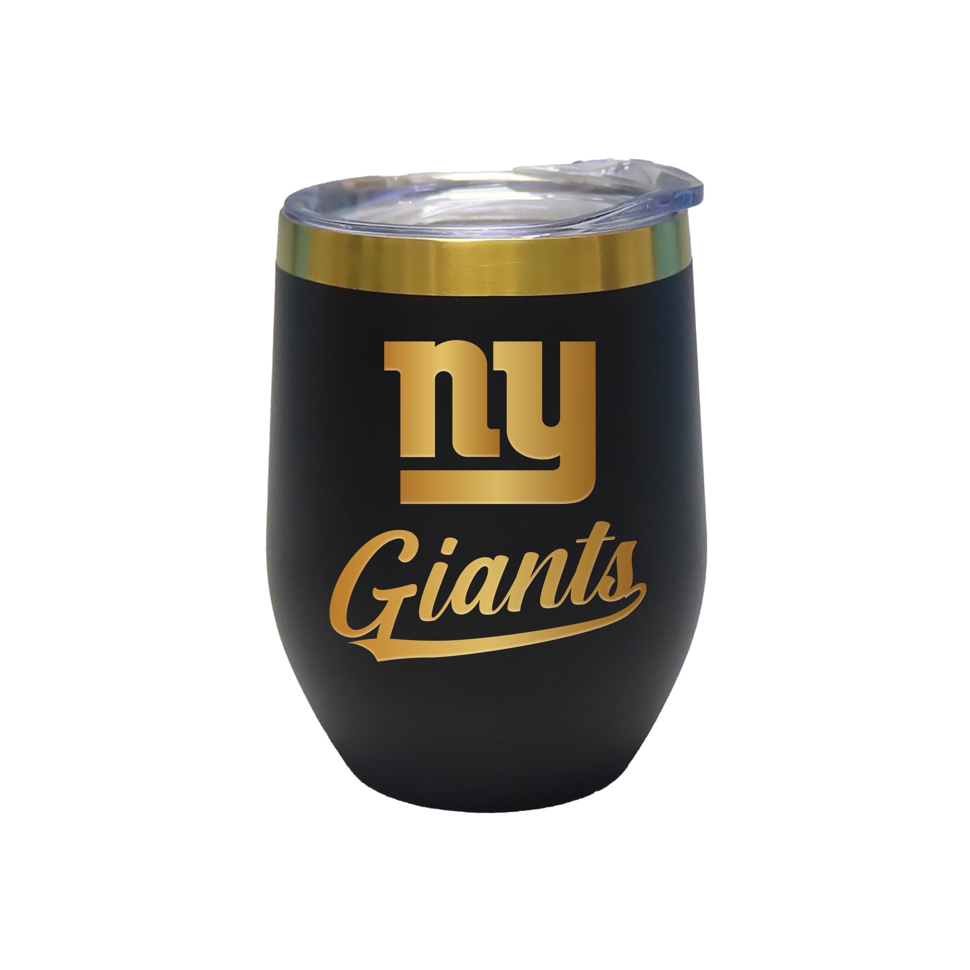 The Memory Company New York Giants 12oz. Stainless Steel Gold Lettering Stemless Wine Tumbler