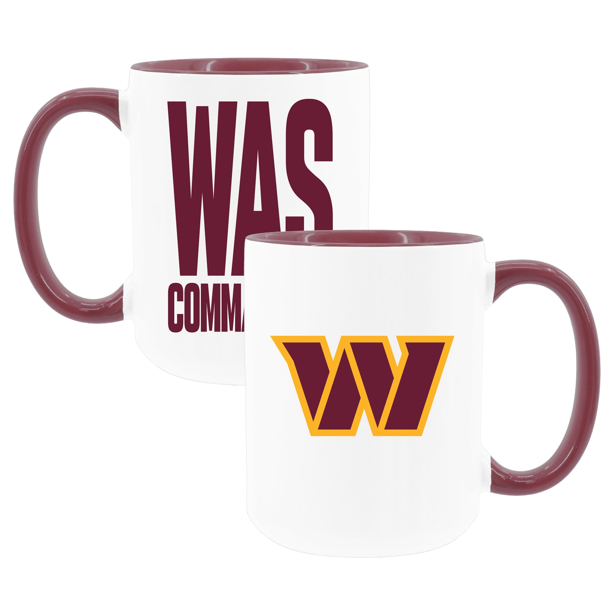 The Memory Company Washington Commanders Two-Piece 15oz. Coffee Mug Set