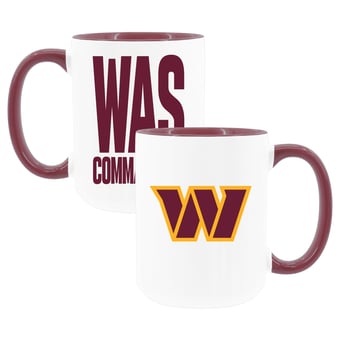 The Memory Company Washington Commanders Two-Piece 15oz. Coffee Mug Set