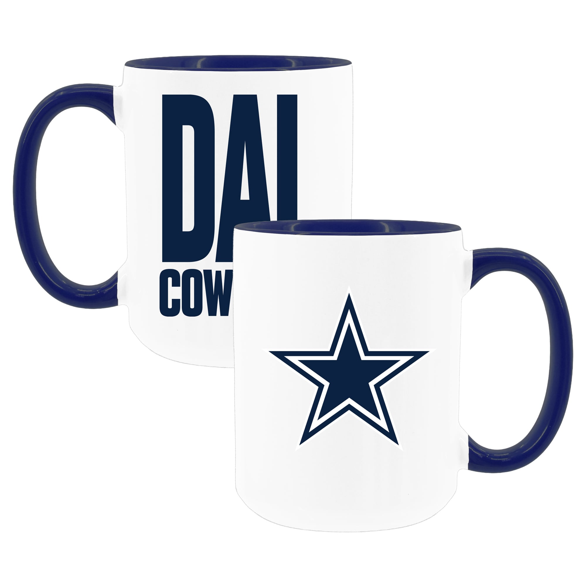 The Memory Company Dallas Cowboys Two-Piece 15oz. Coffee Mug Set
