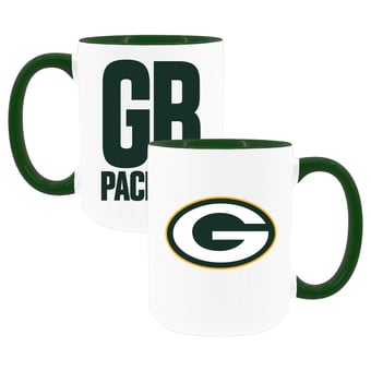 The Memory Company Green Bay Packers Two-Piece 15oz. Coffee Mug Set