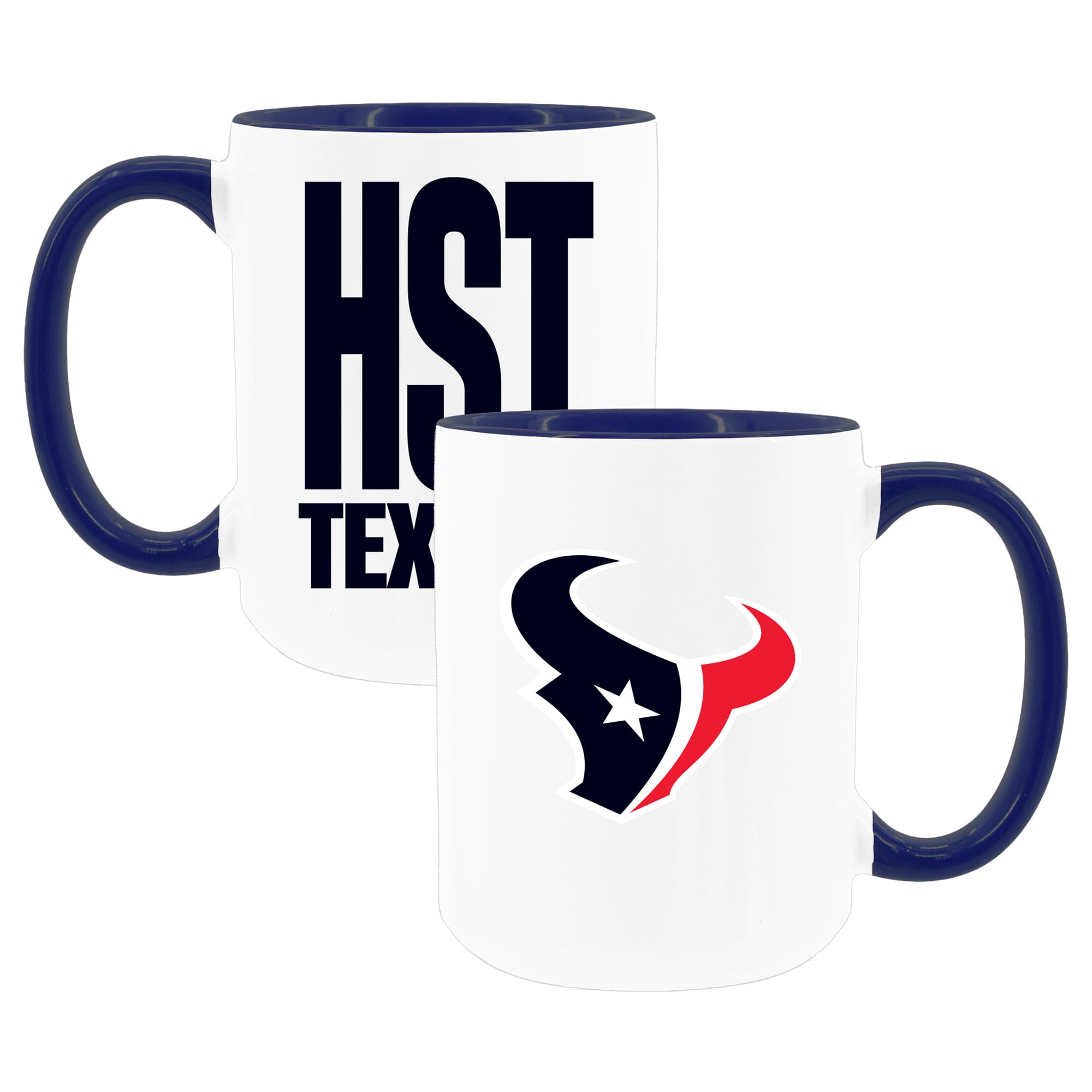 The Memory Company Houston Texans Two-Piece 15oz. Coffee Mug Set