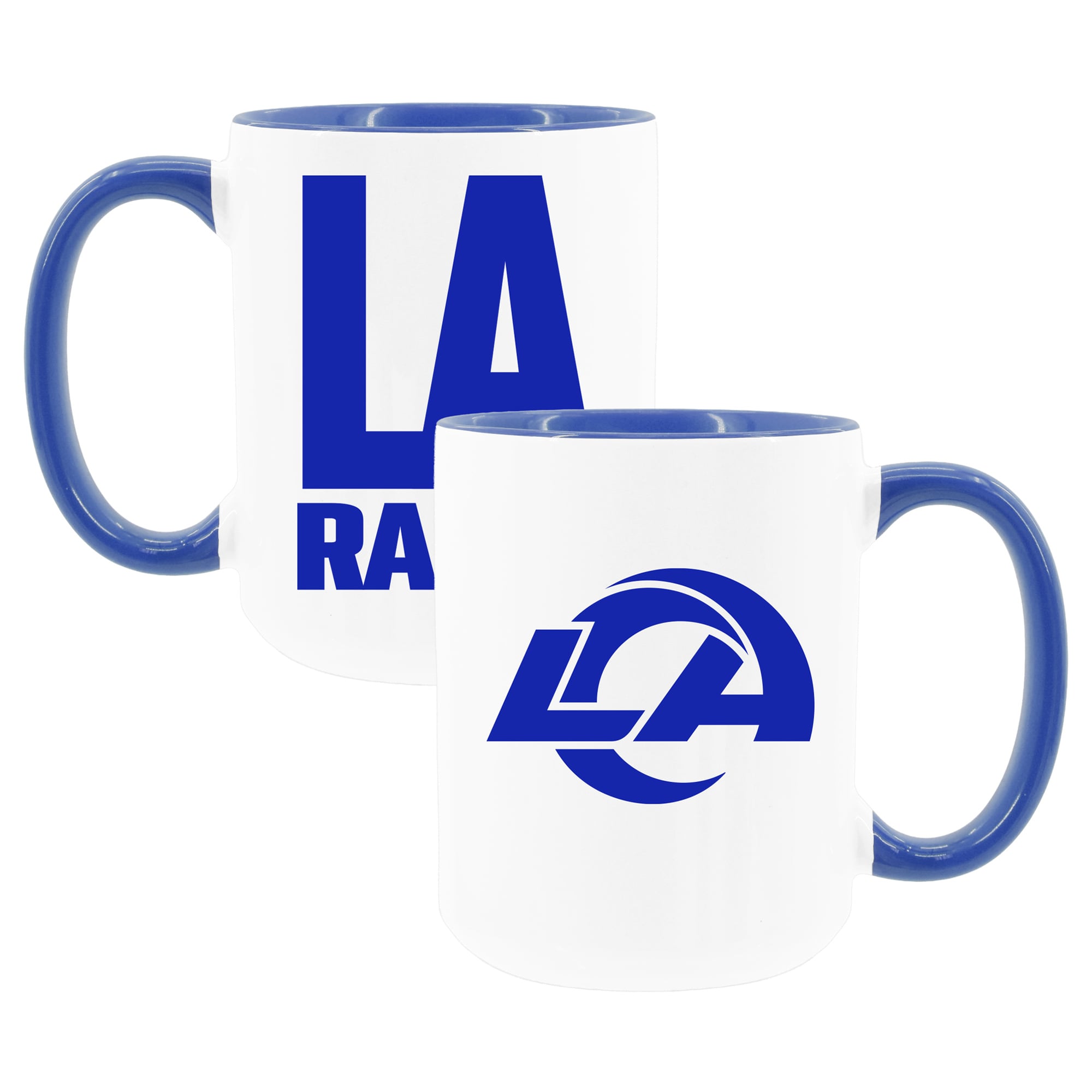 The Memory Company Los Angeles Rams Two-Piece 15oz. Coffee Mug Set