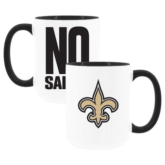 The Memory Company New Orleans Saints Two-Piece 15oz. Coffee Mug Set