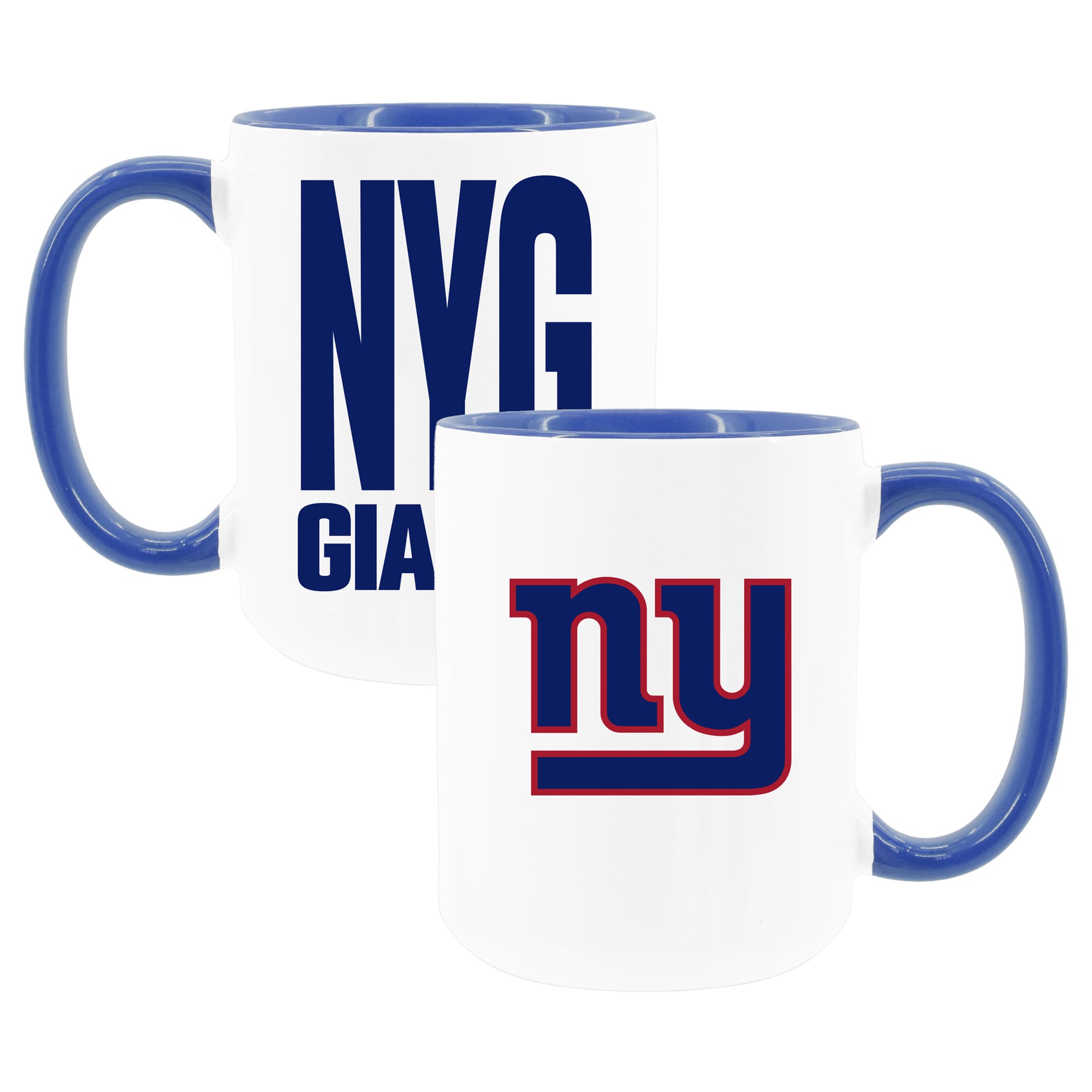The Memory Company New York Giants Two-Piece 15oz. Coffee Mug Set