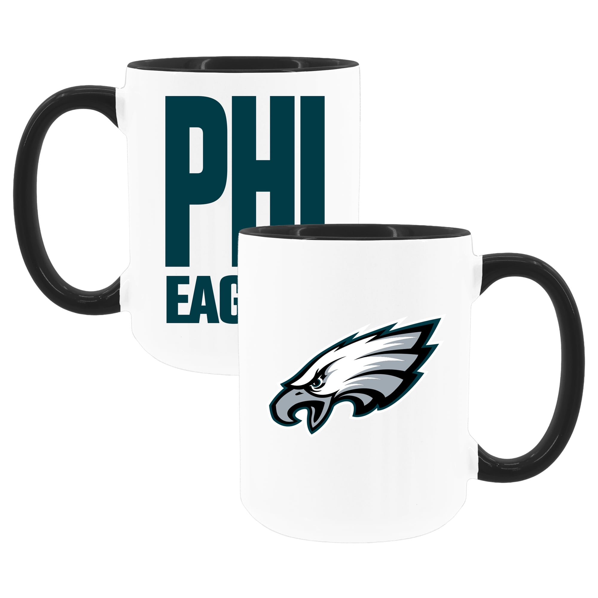 The Memory Company Philadelphia Eagles Two-Piece 15oz. Coffee Mug Set