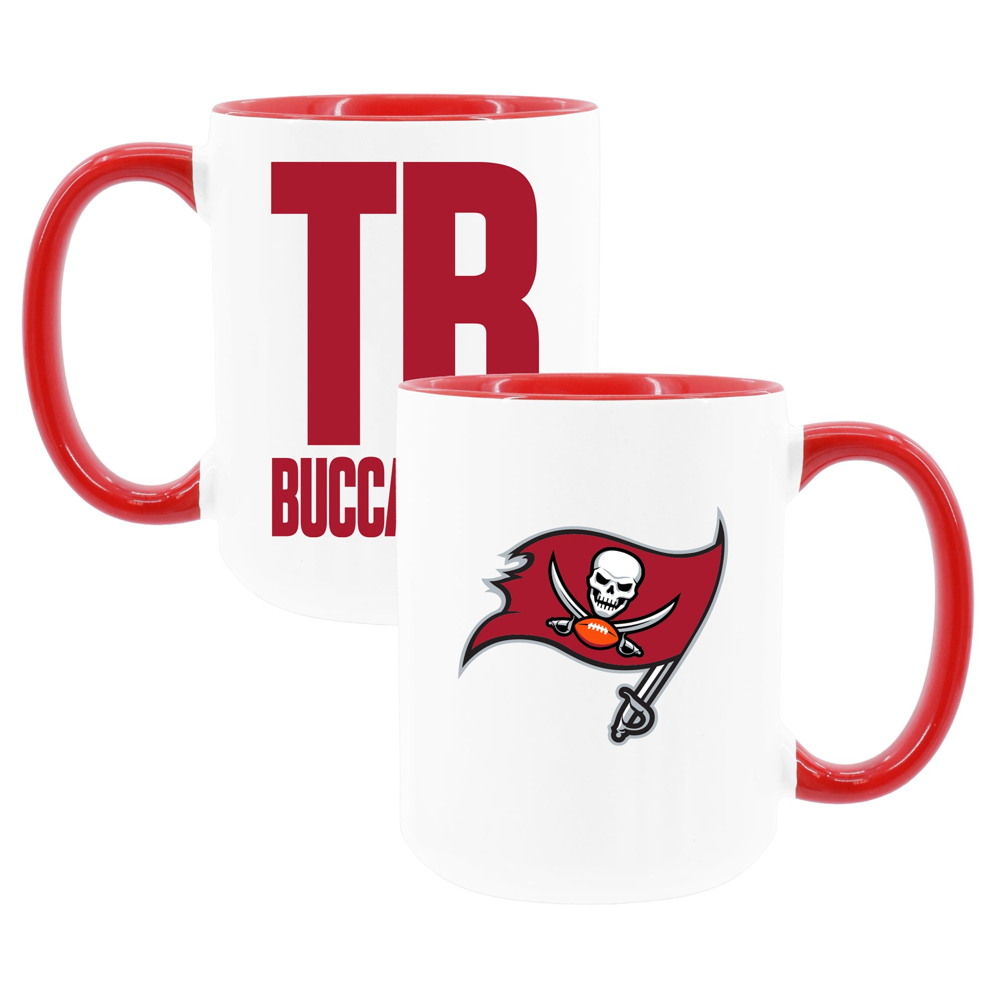 The Memory Company Tampa Bay Buccaneers Two-Piece 15oz. Coffee Mug Set