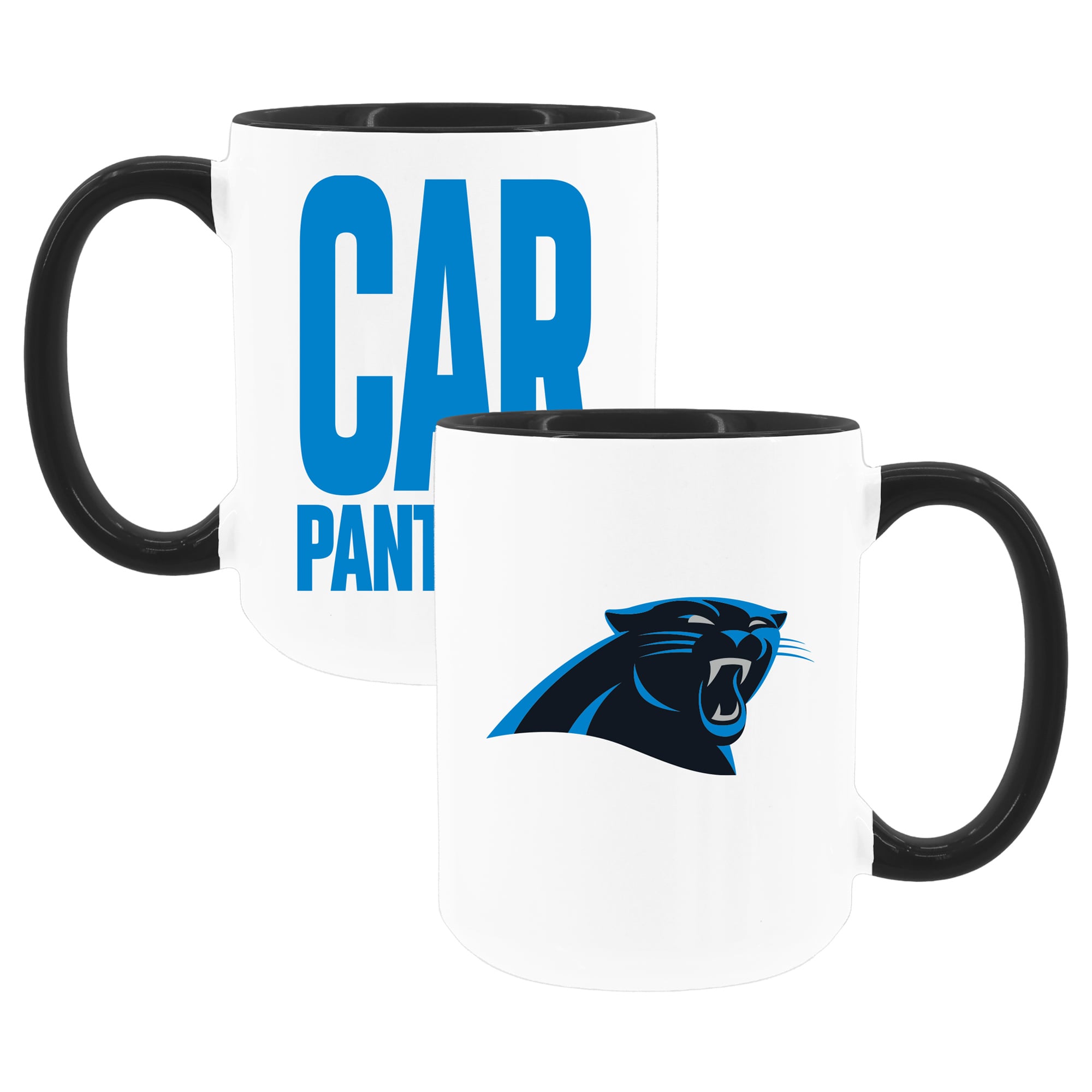 The Memory Company Carolina Panthers Two-Piece 15oz. Coffee Mug Set