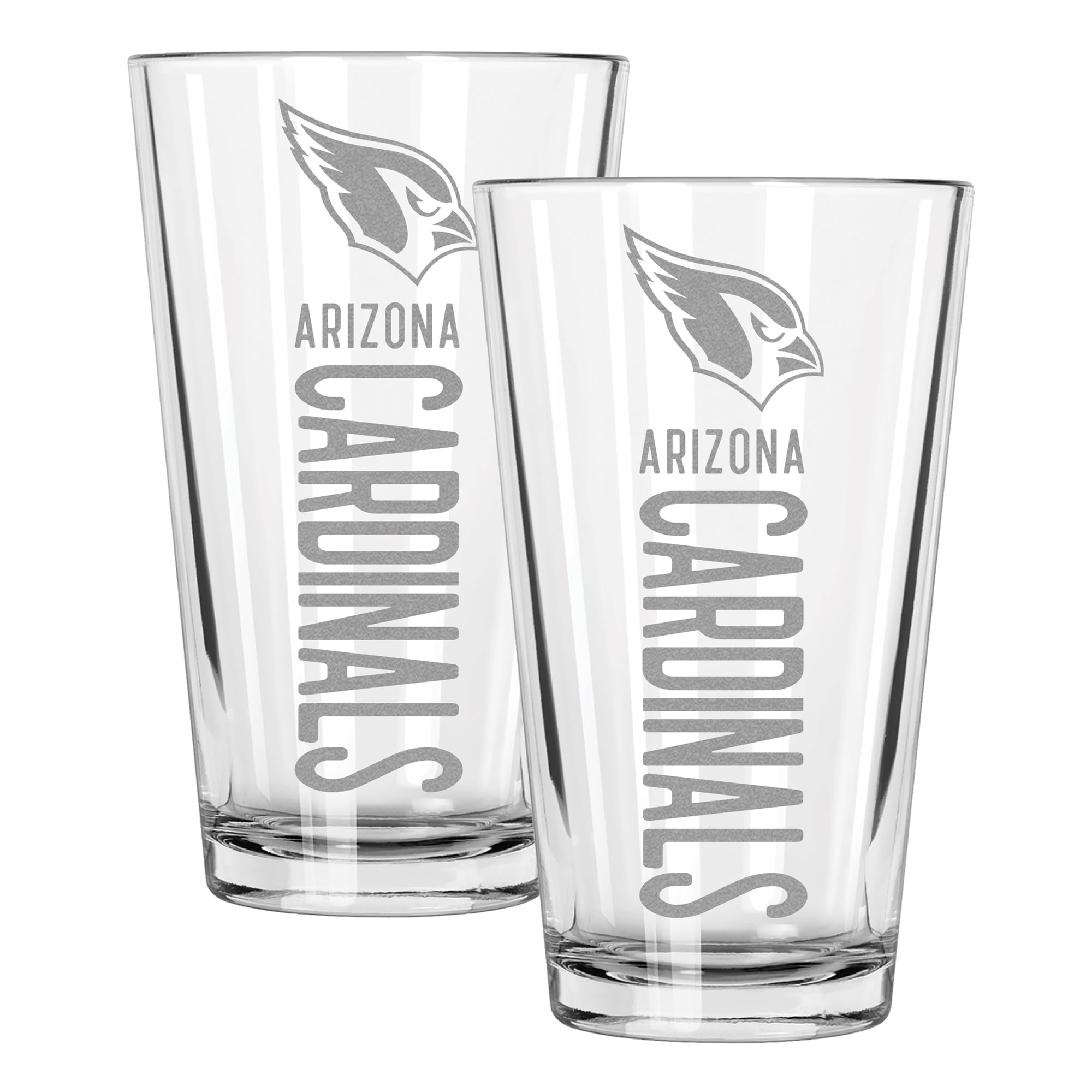 The Memory Company Arizona Cardinals Two-Piece 16oz. Pinnacle Pint Glass Set