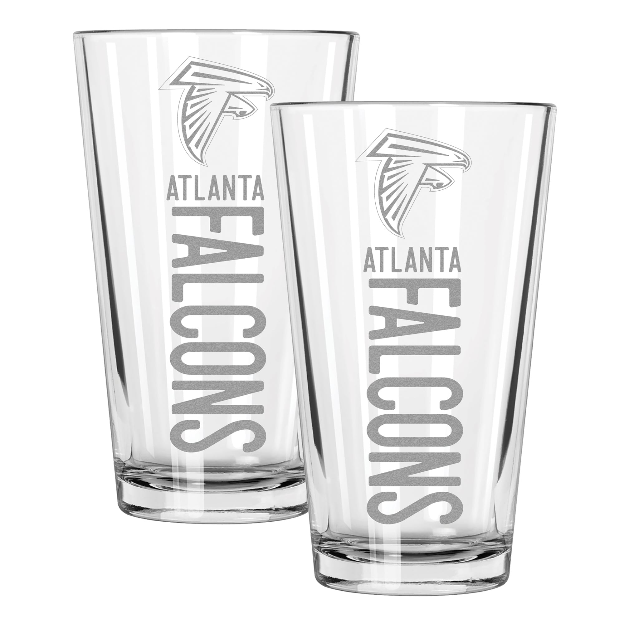 The Memory Company Atlanta Falcons Two-Piece 16oz. Pinnacle Pint Glass Set