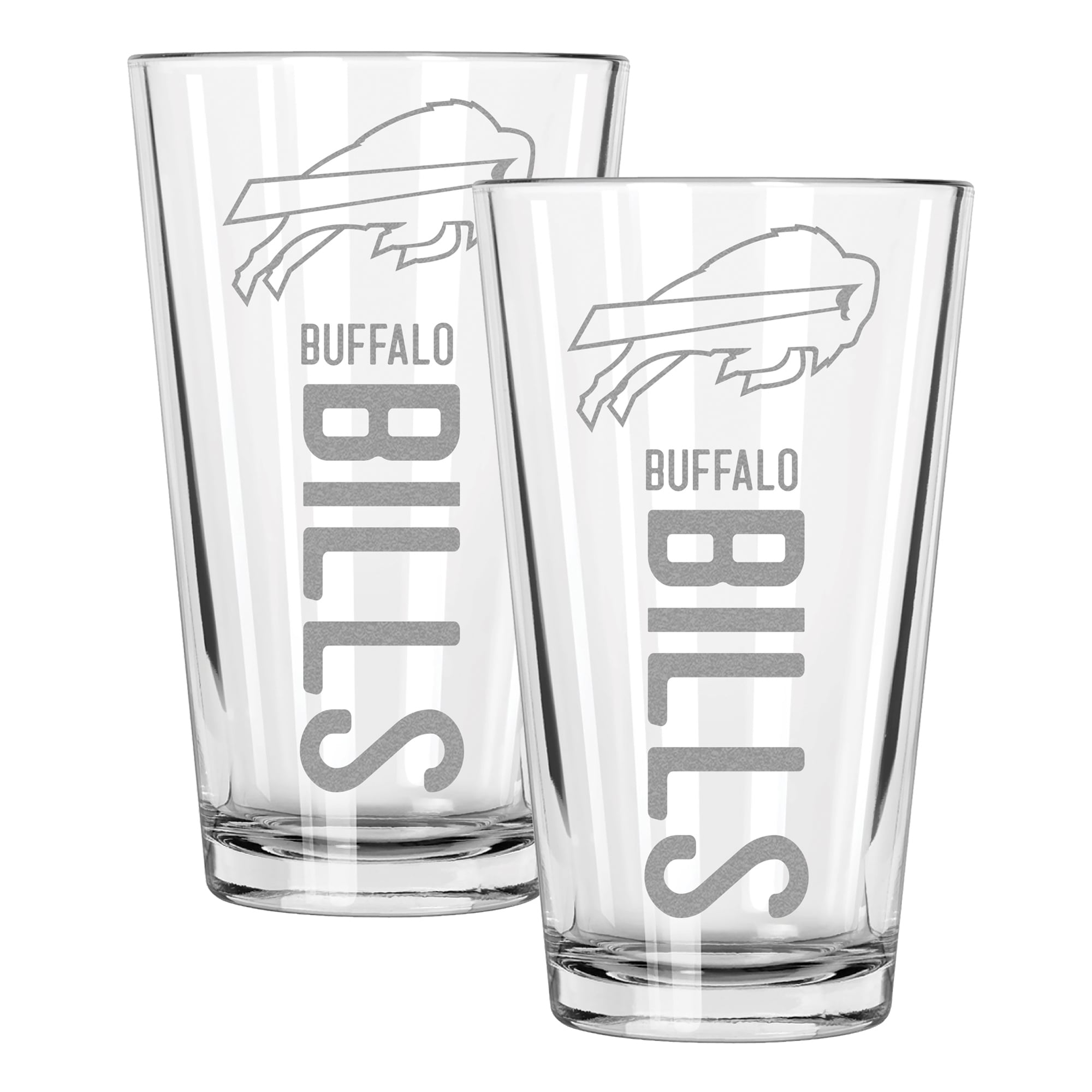 The Memory Company Buffalo Bills Two-Piece 16oz. Pinnacle Pint Glass Set
