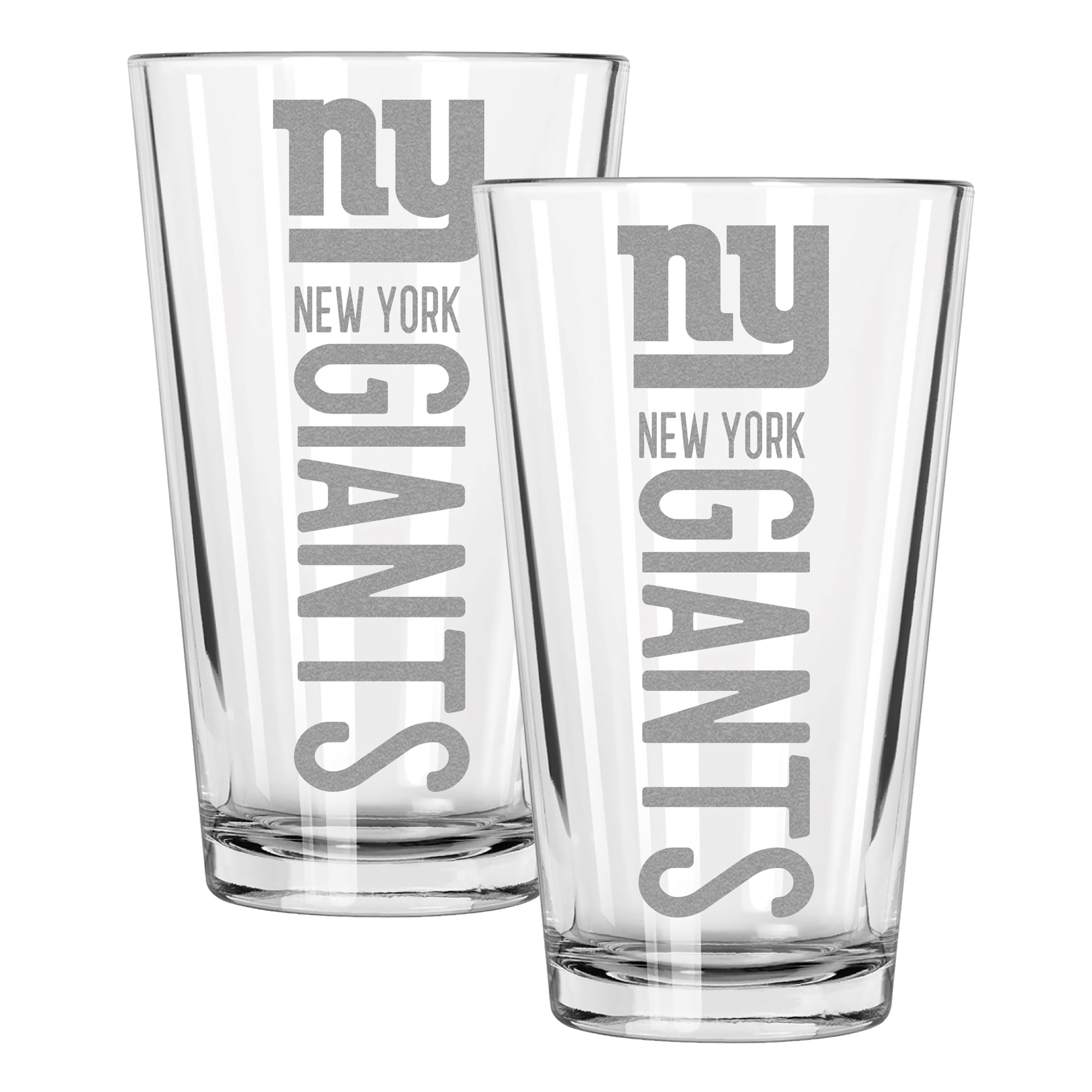 The Memory Company New York Giants Two-Piece 16oz. Pinnacle Pint Glass Set
