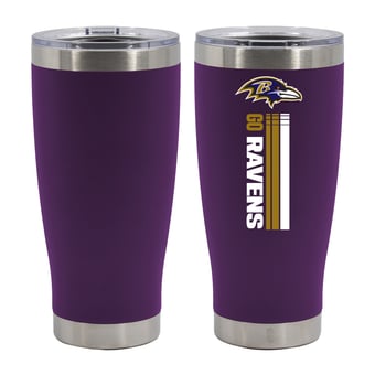 The Memory Company Baltimore Ravens Let's Go 20oz. Stainless Steel Tumbler