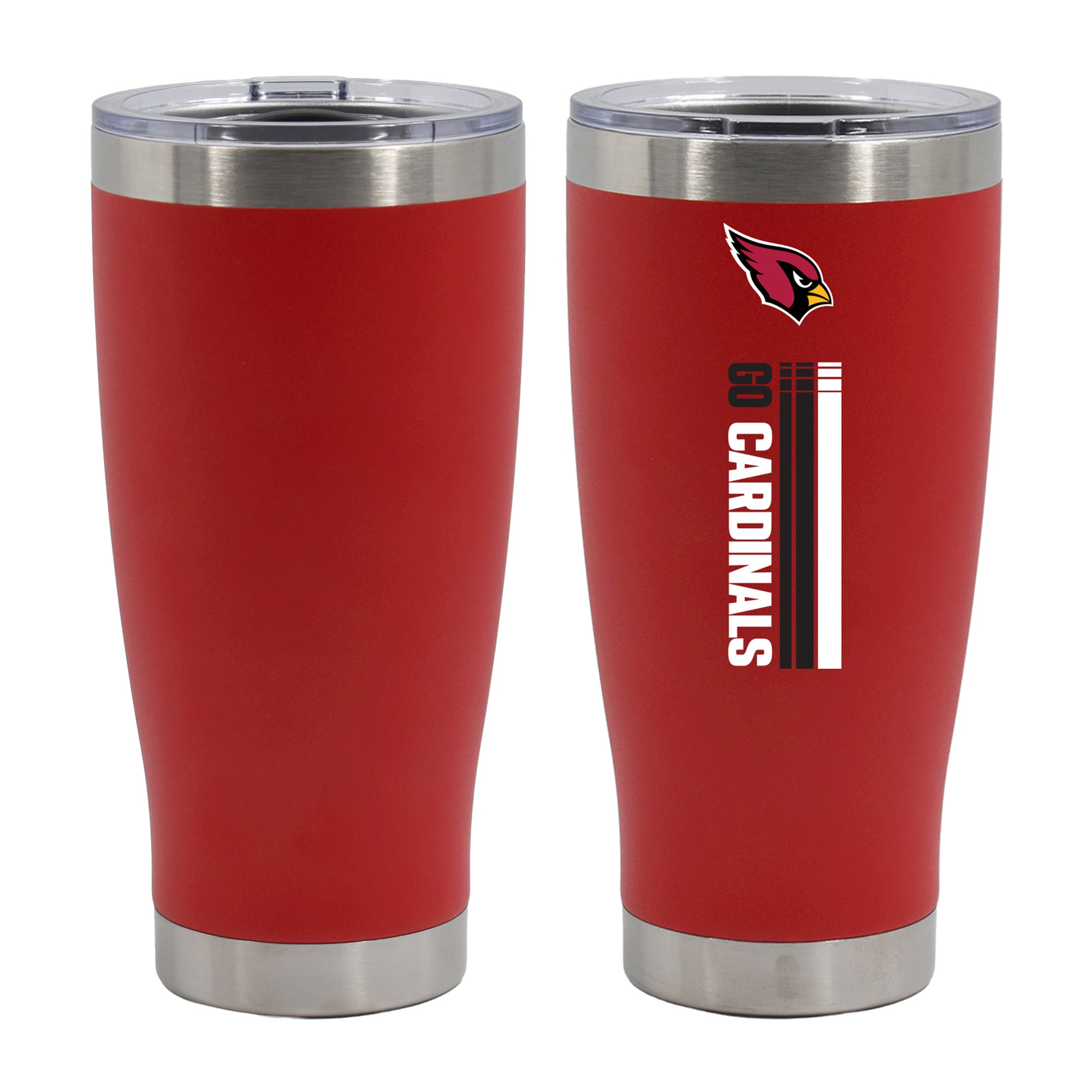 The Memory Company Arizona Cardinals Let's Go 20oz. Stainless Steel Tumbler