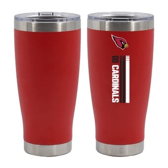 The Memory Company Arizona Cardinals Let's Go 20oz. Stainless Steel Tumbler