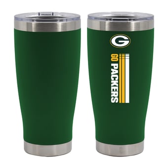 The Memory Company Green Bay Packers Let's Go 20oz. Stainless Steel Tumbler