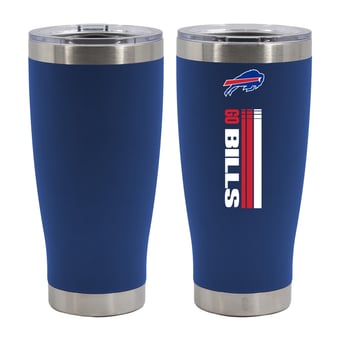 The Memory Company Buffalo Bills Let's Go 20oz. Stainless Steel Tumbler