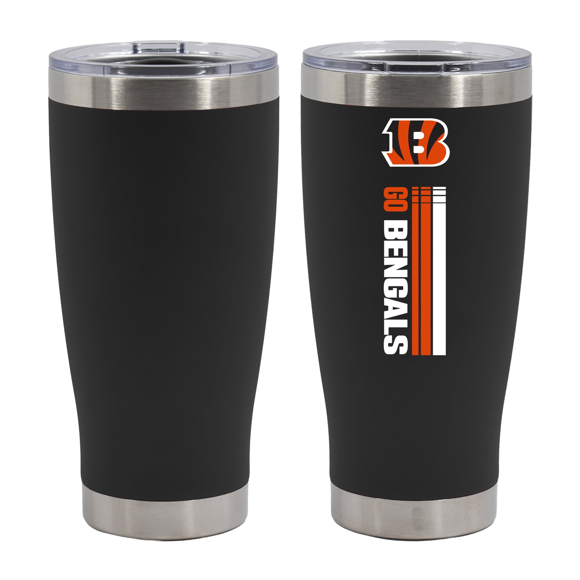The Memory Company Cincinnati Bengals Let's Go 20oz. Stainless Steel Tumbler