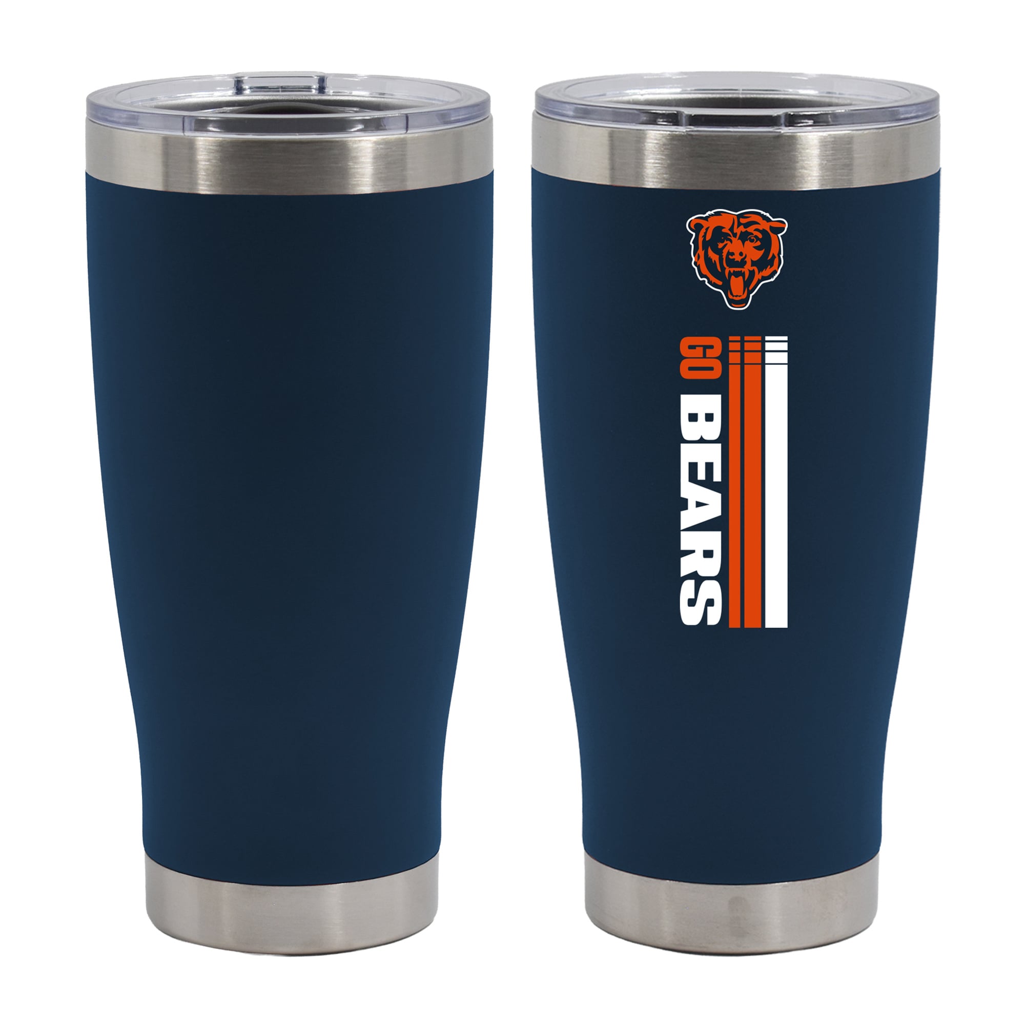 The Memory Company Chicago Bears Let's Go 20oz. Stainless Steel Tumbler